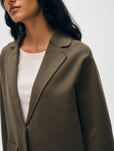 Superfine Organic Cotton Oversized Blazer