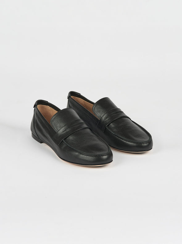 The Penny Loafer in Black