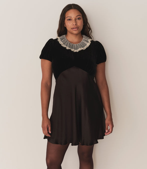 ADELIE DRESS -- BLACK