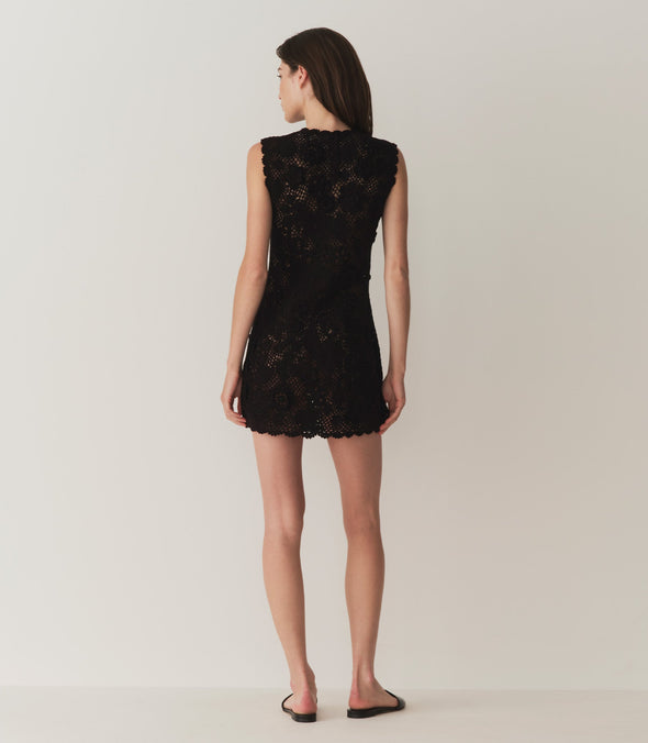 ANNALISA DRESS -- BLACK