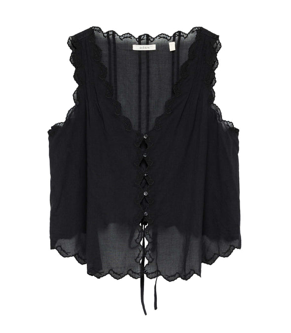 ALDORA TOP -- BLACK