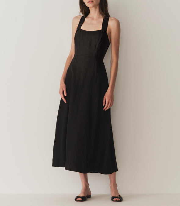 COLBIE DRESS -- BLACK