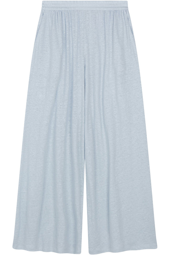 DEVIN LINEN WIDE LEG PANTS