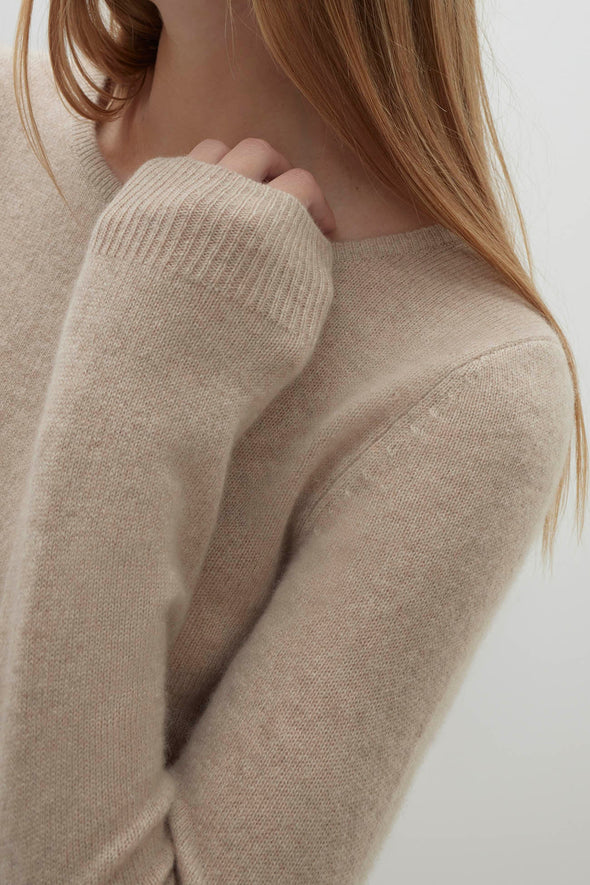 ADDY CREWNECK CASHMERE SWEATER