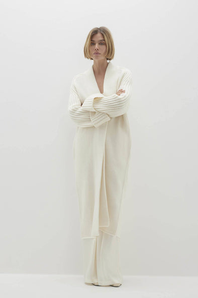 LILYAN LONGLINE CASHMERE CARDIGAN