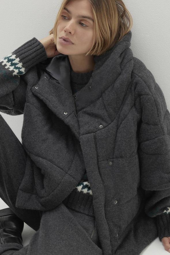 PATTI CASHMERE PUFFER JACKET