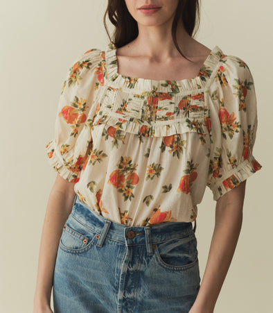 FRANCES TOP -- ORANGERIE FLORAL