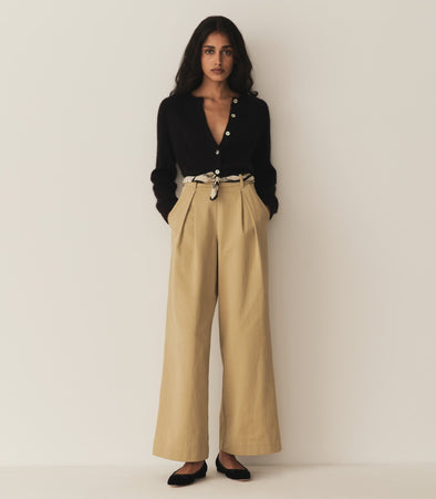 HILAIRE PANT -- STONE