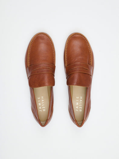 The Penny Loafer in Brown