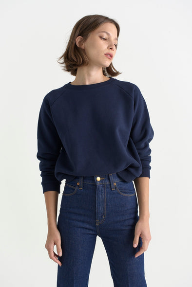 The Daily Sweatshirt in Navy