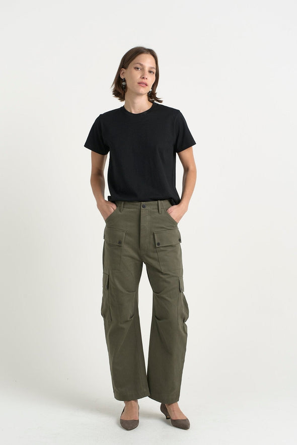 The Fatigues in Olive