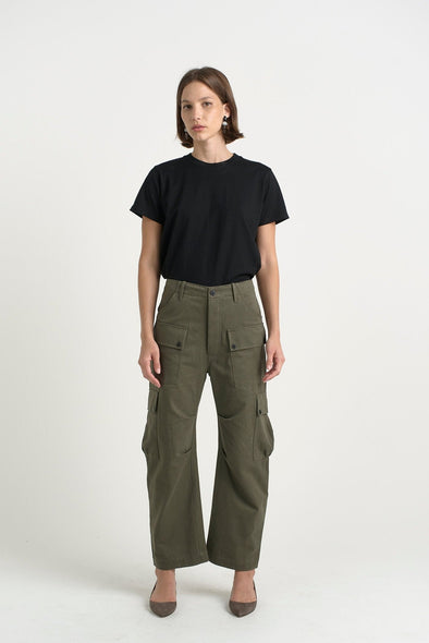 The Fatigues in Olive