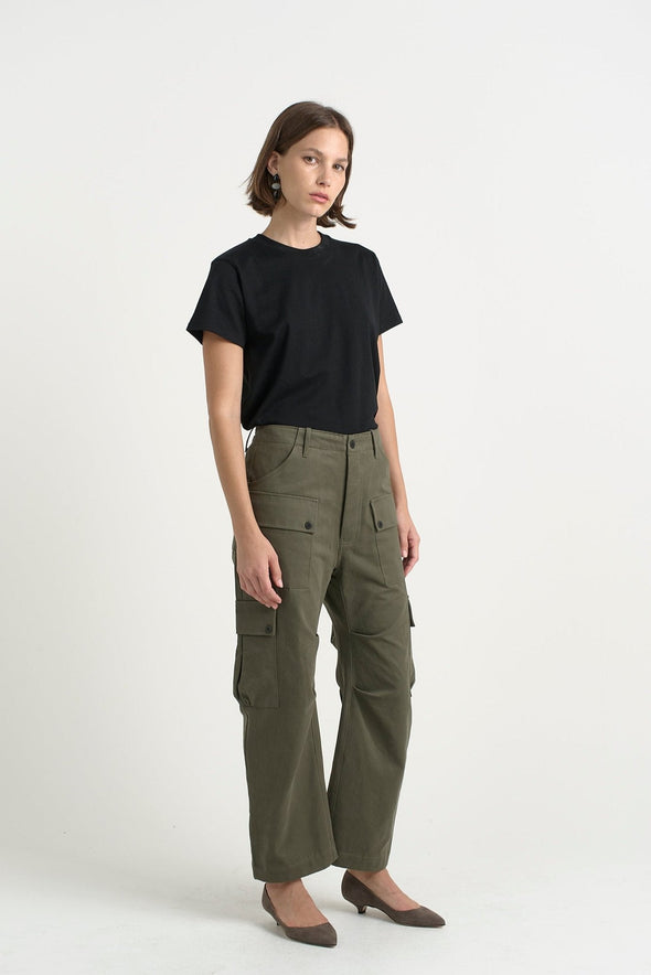 The Fatigues in Olive