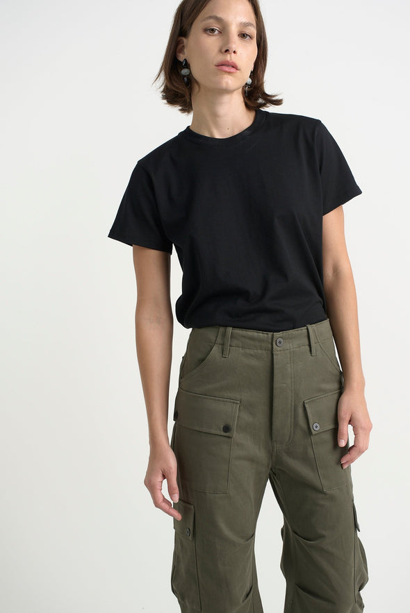 The Fatigues in Olive