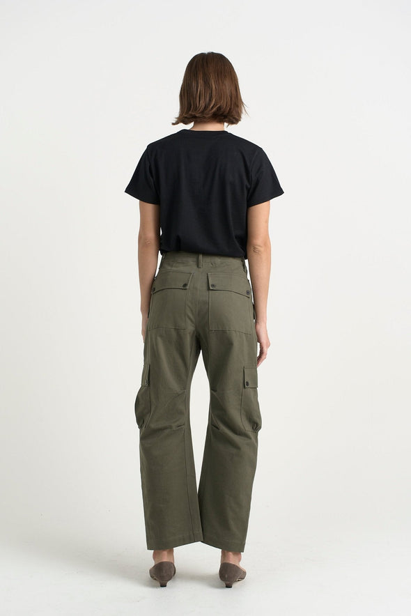 The Fatigues in Olive