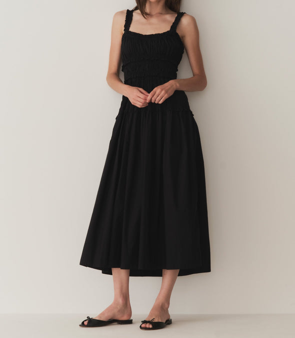 MARIANNE DRESS -- BLACK