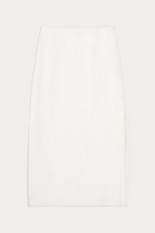 MARISSA SILK ORGANZA MIDI SKIRT