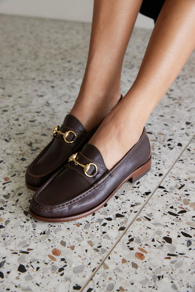 The Bit Loafer in Castagno