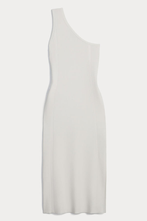 MARTHA ONE SHOULDER MIDI DRESS