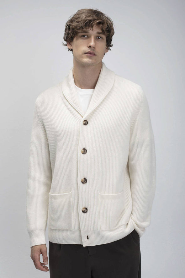 HARRY CHUNKY CASHMERE CARDIGAN