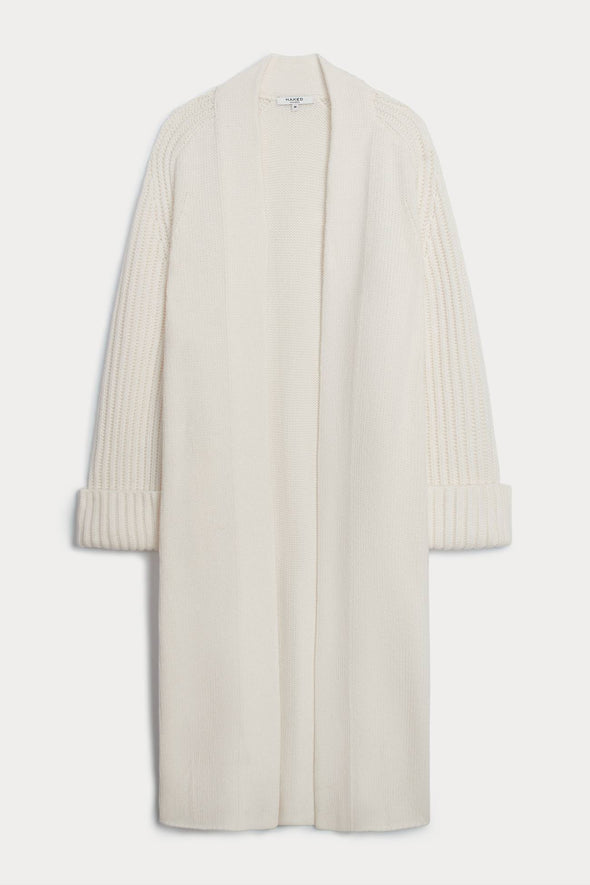 LILYAN LONGLINE CASHMERE CARDIGAN