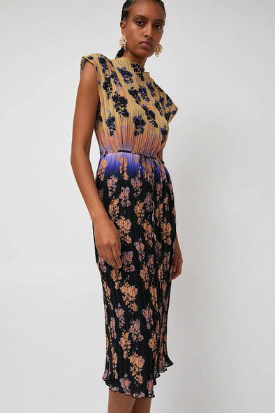 No.6 Julien Dress in Dip Dye Shadow Floral