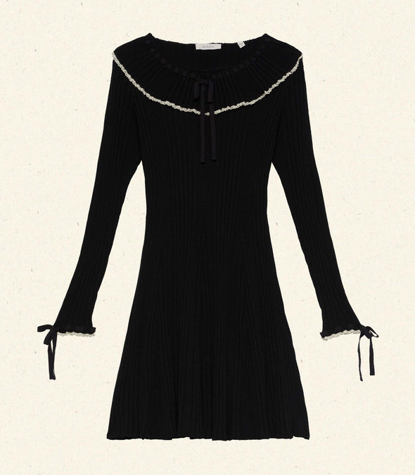 RAFAELA DRESS -- BLACK