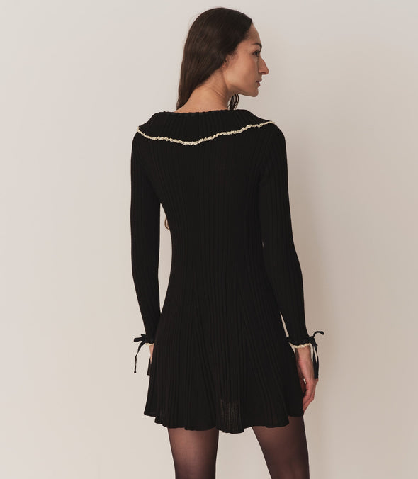 RAFAELA DRESS -- BLACK