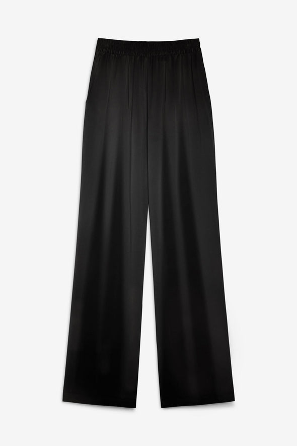 EVAN SILK WIDE LEG PANT