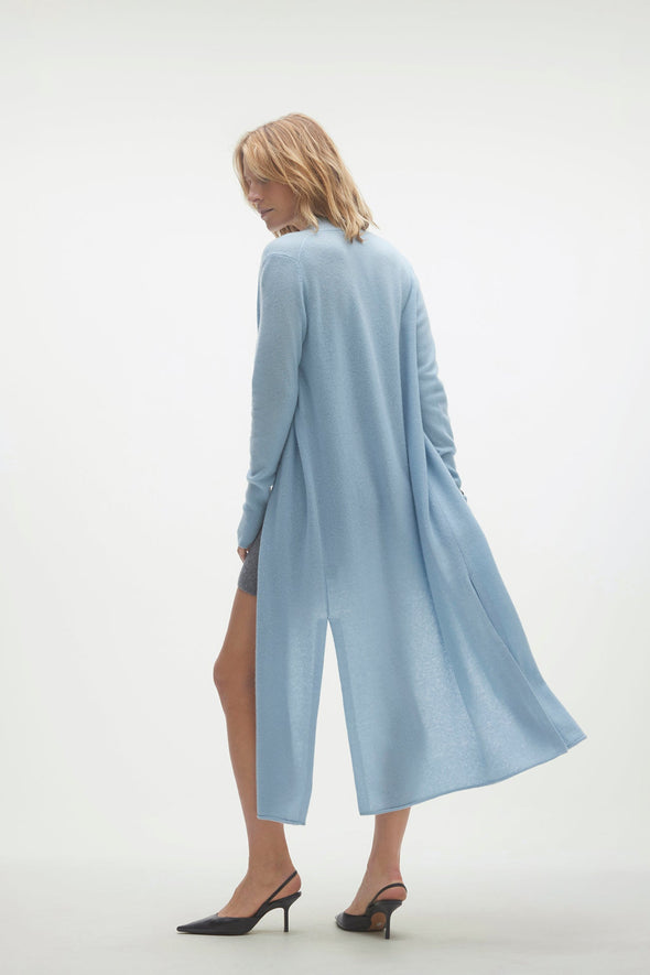 FAYE LONGLINE CASHMERE CARDIGAN