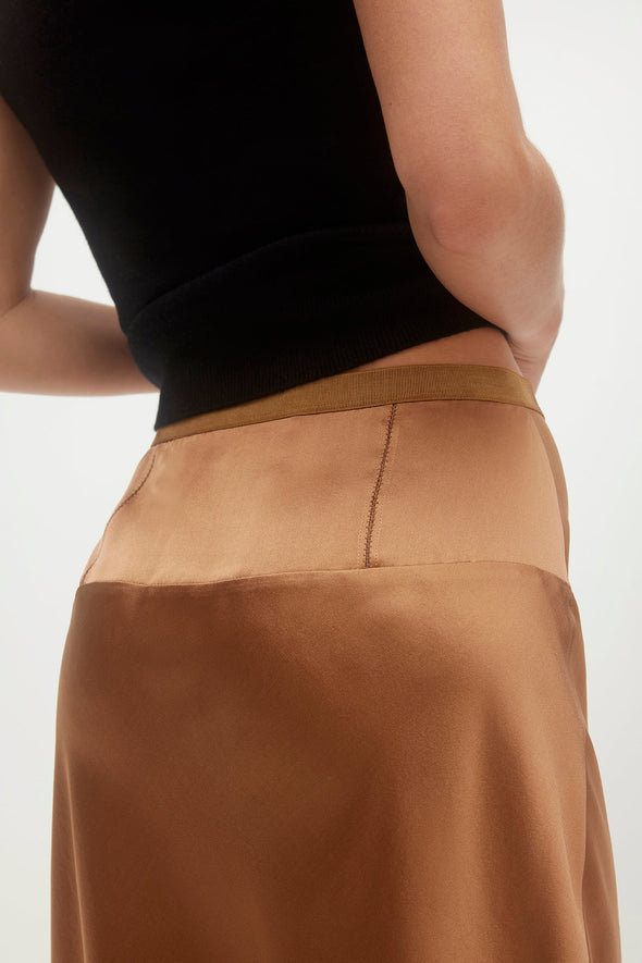 ELISSA SILK SKIRT