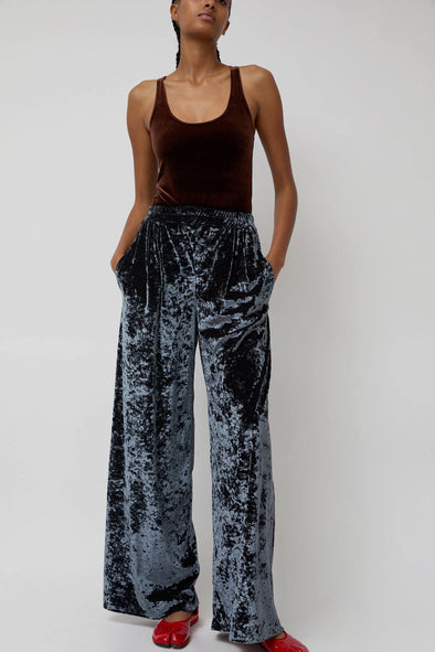 Simone Wild Pocket Pants in Metal