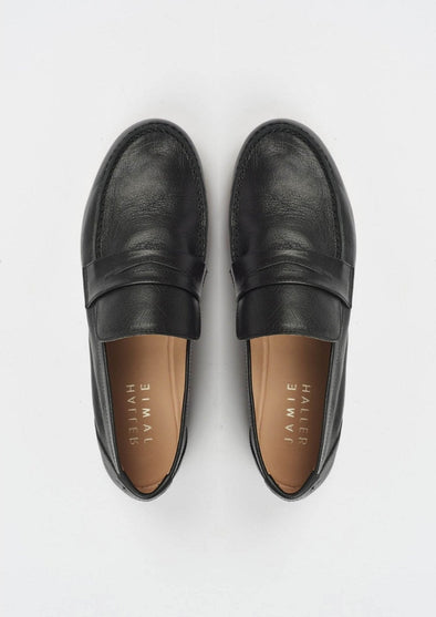 The Penny Loafer in Black