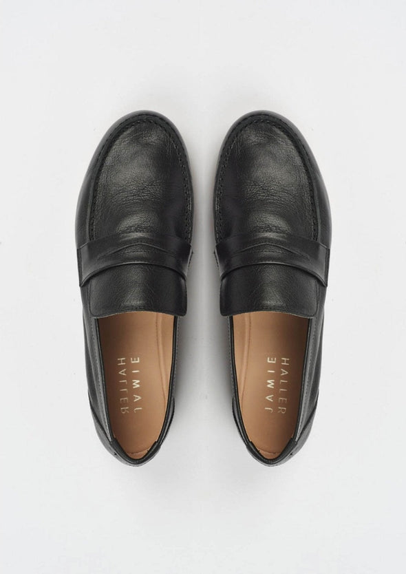 The Penny Loafer in Black